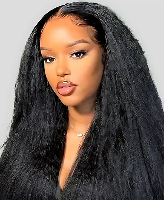 Human hair u part wigs with clips