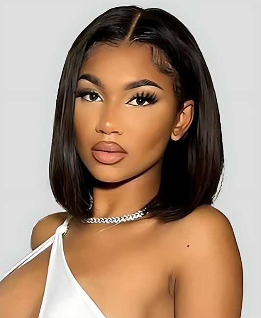 Short full lace wigs human hair